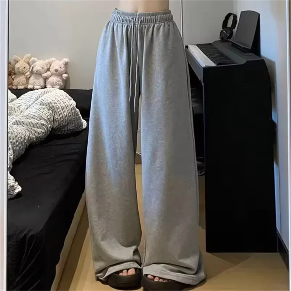 Women Harajuku Wide Leg Sweatpants